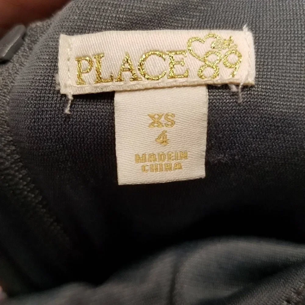 Children's Place sequin dress XS 4